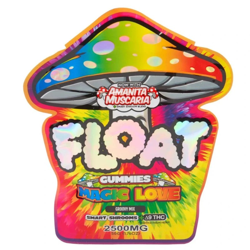 FLOAT MUSHROOM GUMMIES 10PK- MAGIC LOVE