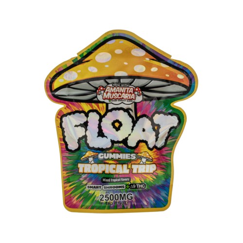 FLOAT MUSHROOM GUMMIES 10PK- TROPICAL TRIP