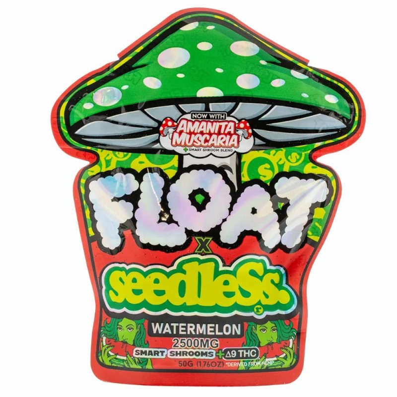 FLOAT MUSHROOM GUMMIES 10PK- WATERMELON