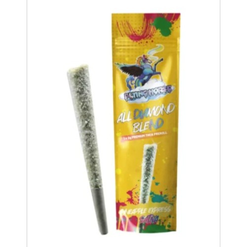 FLYING HORSE 1/4 POUND DIAMOND INFUSED FLOWER - THAI SAUCE (S)