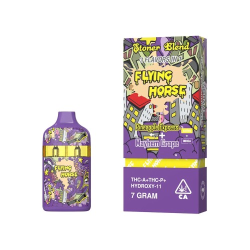 FLYING HORSE 1/4 POUND DIAMOND INFUSED FLOWER - MAYHEM GRAPE (I)