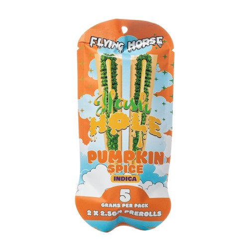 FLYING HORSE 2.5G HASH HOLE PREROLL - PUMPKIN SPICE (I)