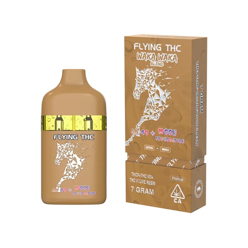 FLYING HORSE 3-IN-1 THC-P WAKA WAKA BLEND 7G - AK47 + MOON EXPLORATION