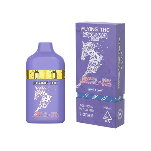 FLYING HORSE 3-IN-1 THC-P WAKA WAKA BLEND 7G - FUCKING INCREDIBLE + BLUE MOON