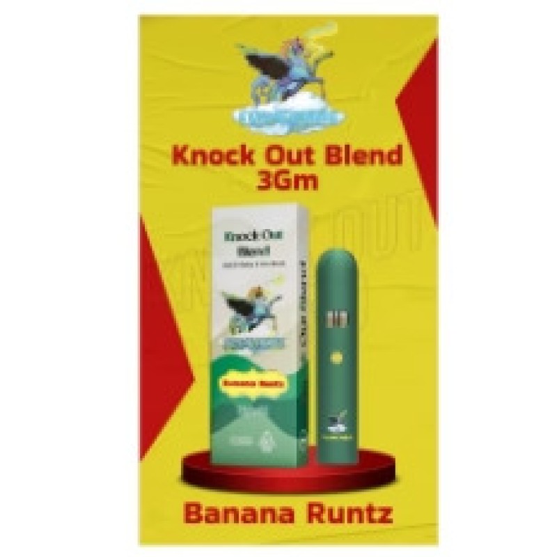 FLYING HORSE 3G KNOCK OUT BLEND DELTA BLEND 5PC- BANANA RUNTZ (H)