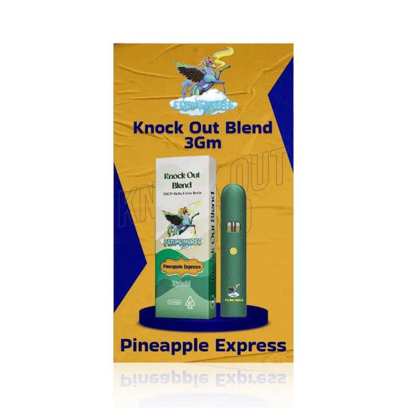 FLYING HORSE 3G KNOCK OUT BLEND DELTA BLEND 5PC- PINEAPPLE EXPRESS (H)