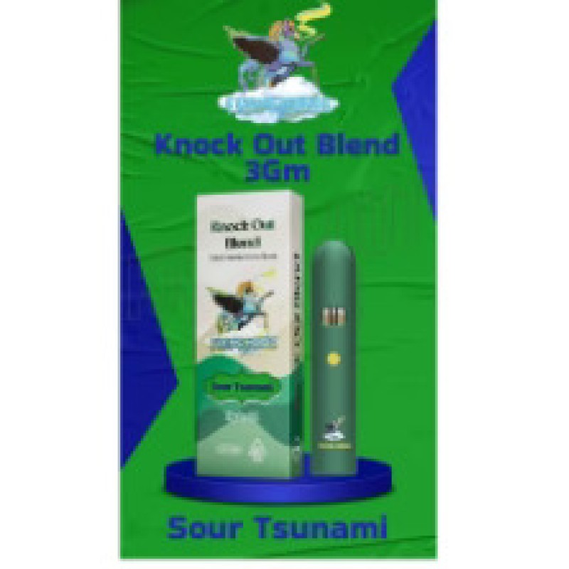 FLYING HORSE 3G KNOCK OUT BLEND DELTA BLEND 5PC- SOUR TSUNAMI (S)