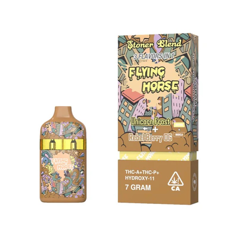 FLYING HORSE 7G STONER BLEND 3IN1 UNICORN FROST+REBEL BERRY OG