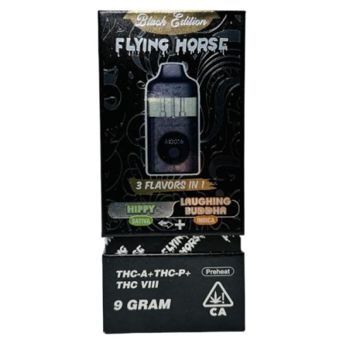 FLYING HORSE 9G 3IN1 BLACK EDITION- HIPPY/LAUGHING BUDDHA