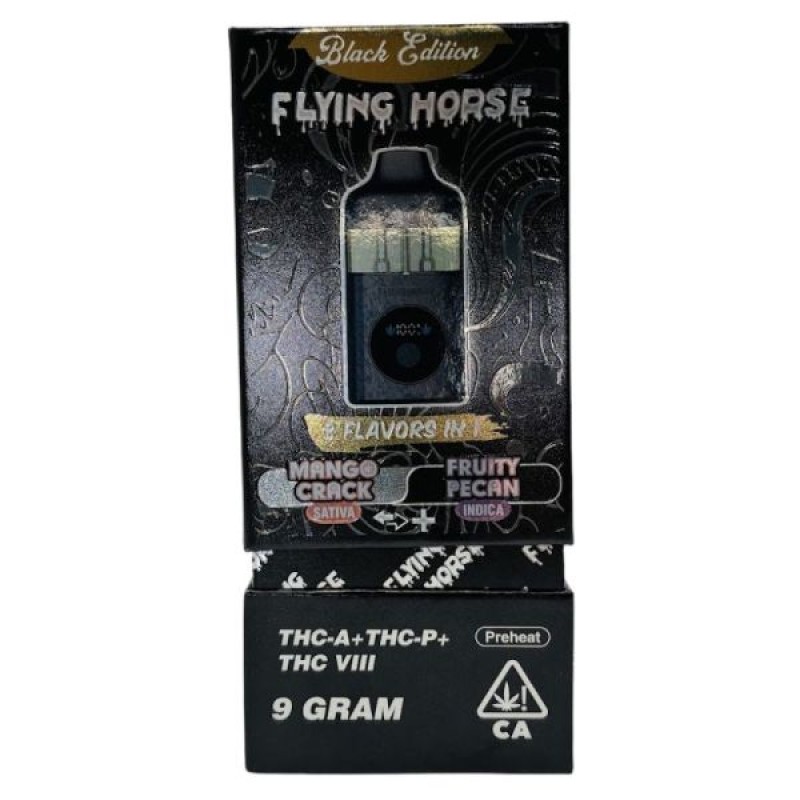 FLYING HORSE 9G 3IN1 BLACK EDITION- MANGO CRACK/FRUITY PECAN