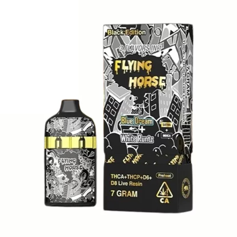 FLYING HORSE BLACK 7G STONER BLEND 3IN1 BLUE DREAM+WHITE RUNTZ