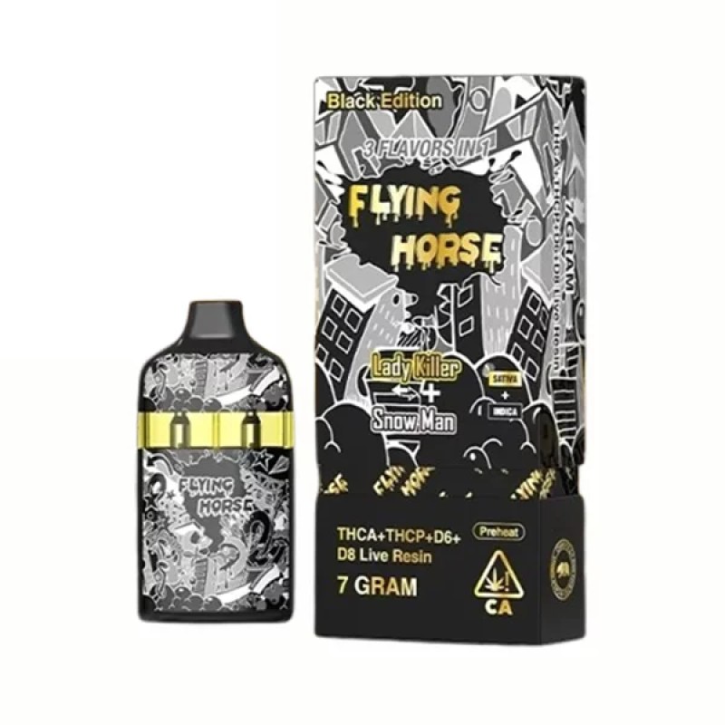 FLYING HORSE BLACK 7G STONER BLEND 3IN1 LADY KILLER+SNOW MAN