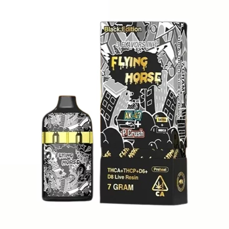 FLYING HORSE BLACK 7G STONER BLEND 3IN1 AK-47+P CRUSH