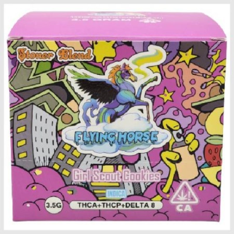 FLYING HORSE STONER BLEND 3.5G CARTS GIRL SCOUT COOKIES