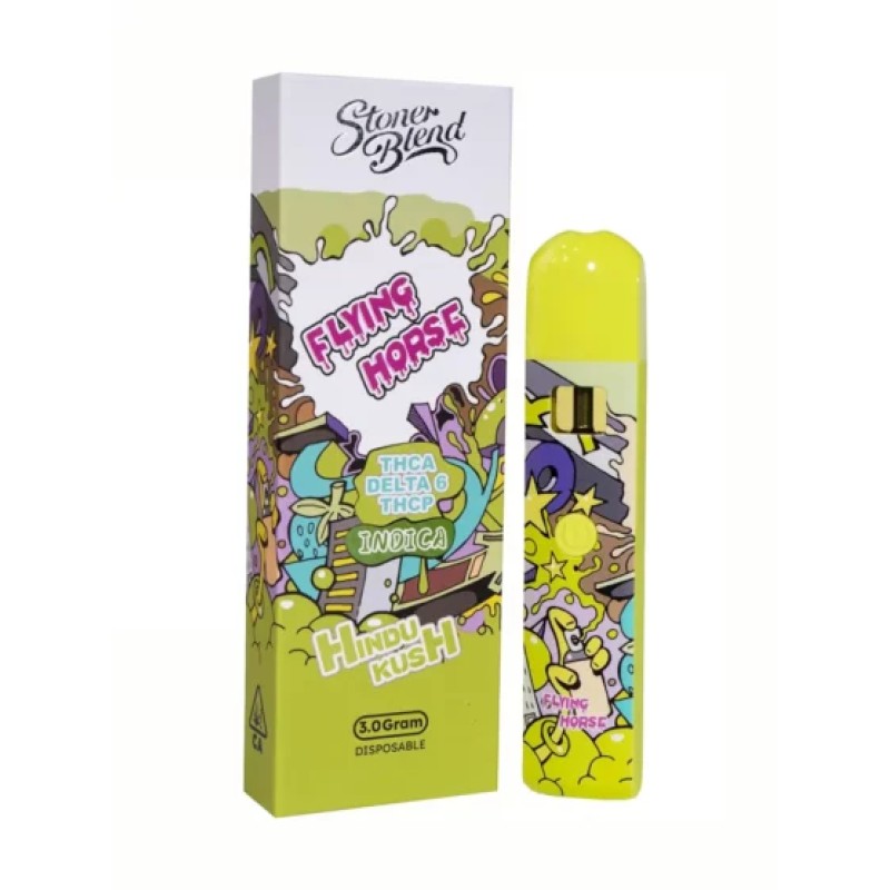 FLYING HORSE STONER BLEND 3.5G CARTS HINDU KUSH