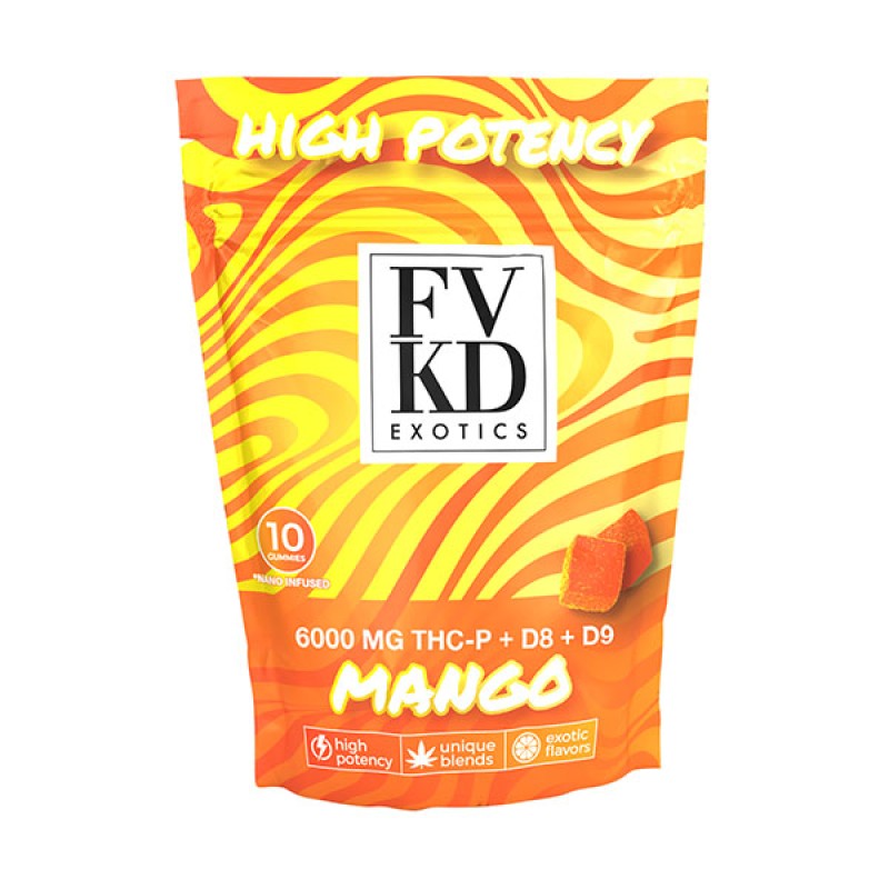 FVKD 6G THC-P GUMMIES - MANGO