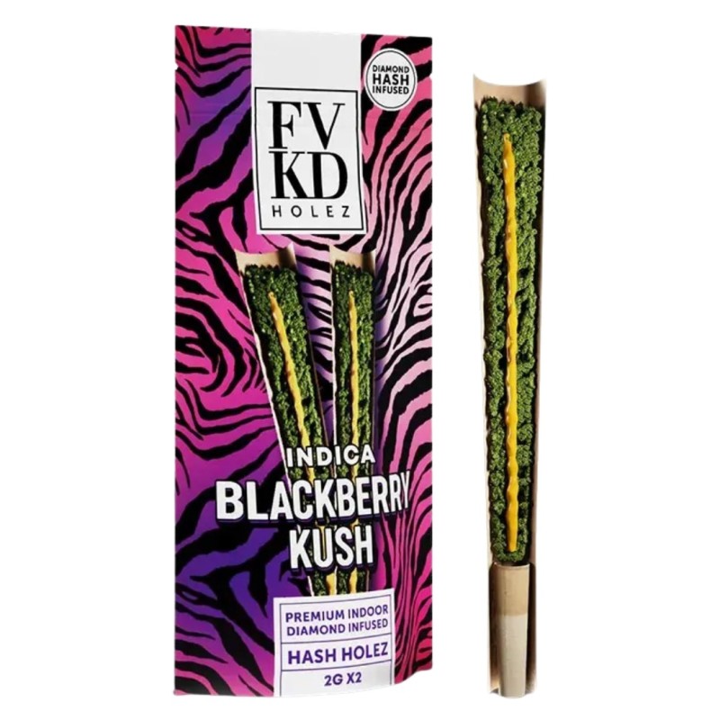 FVKD DIAMOND HASH HOLE PRE ROLLS- BLACKBERRY KUSH (I)