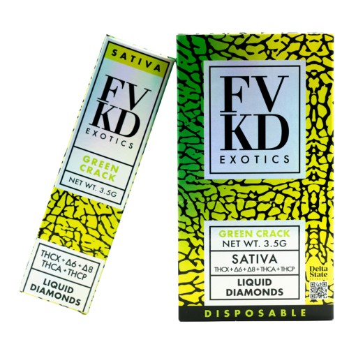 FVKD EXOTICS LIQUID DIAMONDS- GREEN CRACK (S)