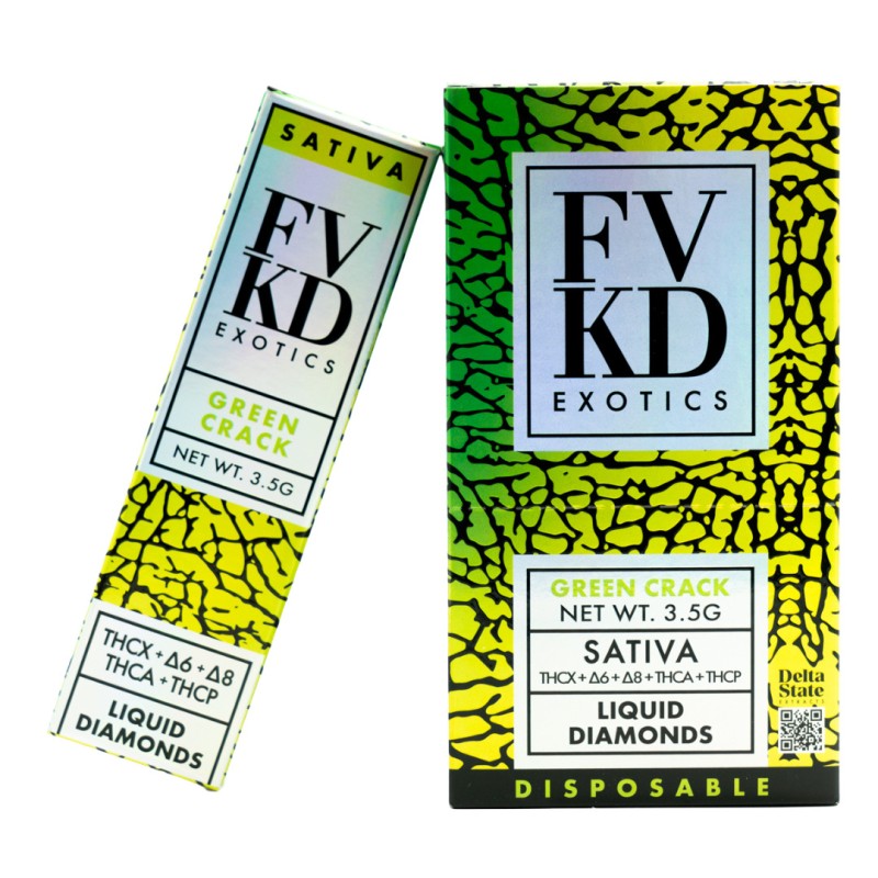 FVKD EXOTICS LIQUID DIAMONDS- GREEN CRACK (S)