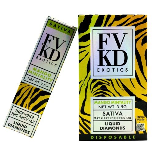 FVKD EXOTICS LIQUID DIAMONDS- MANGO MINTALITY (S)