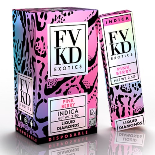 FVKD EXOTICS LIQUID DIAMONDS- PINK BERRY (I)