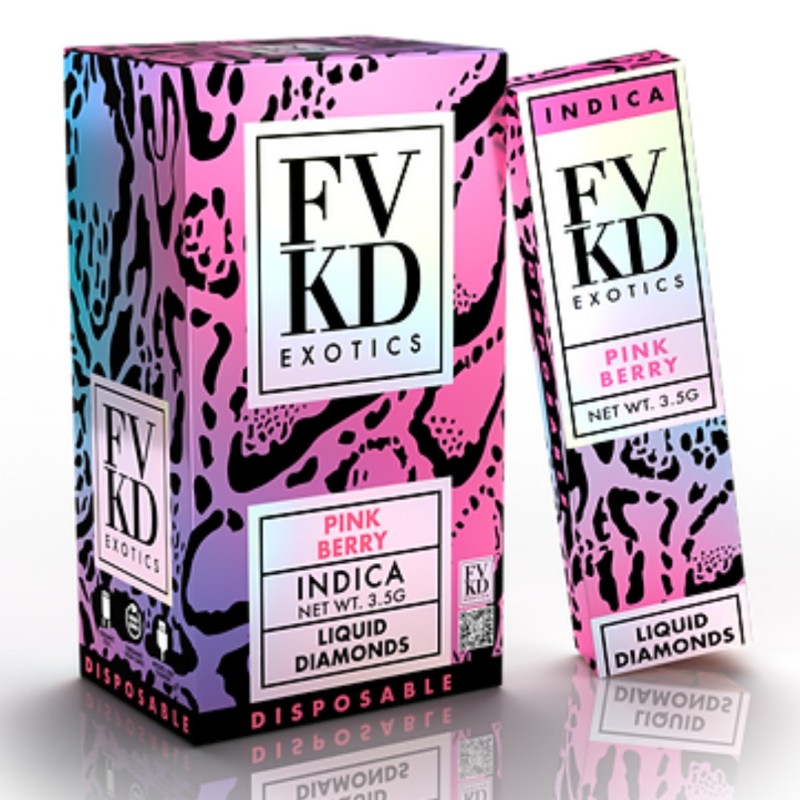 FVKD EXOTICS LIQUID DIAMONDS- PINK BERRY (I)
