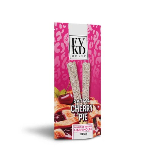 FVKD HOLES 2GX2 DIAMOND INFUSED PREROLLS - CHERRY PIE (S)