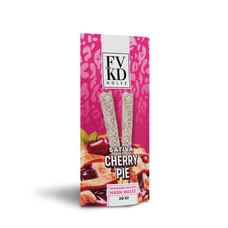 FVKD HOLES 2GX2 DIAMOND INFUSED PREROLLS - CHERRY PIE (S)