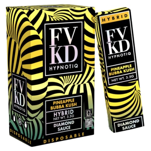 FVKD HYPNOTIQ DIAMOND SAUCE- PINEAPPLE BUBBA KUSH (H)