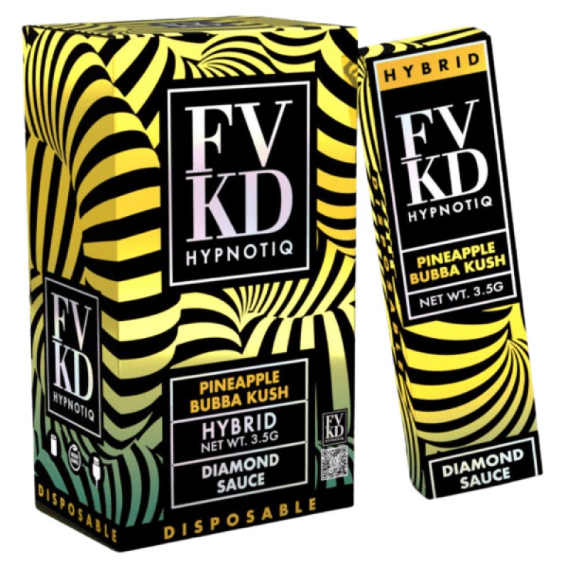 FVKD HYPNOTIQ DIAMOND SAUCE- PINEAPPLE BUBBA KUSH (H)