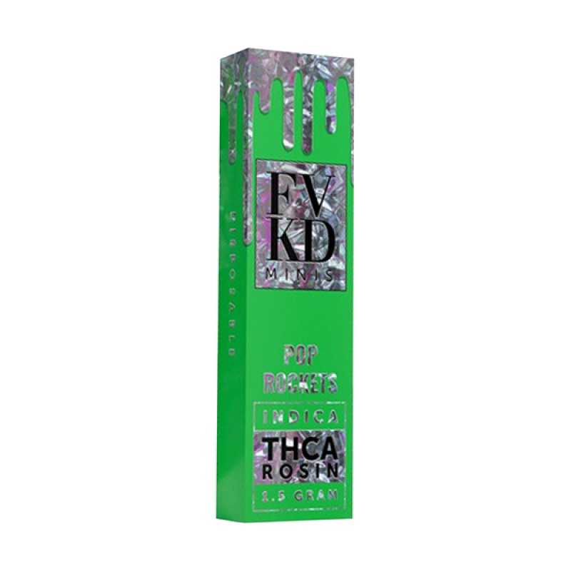 FVKD MINIS THCA ROSIN 1.5G DISPO- POP ROCKETS (I)