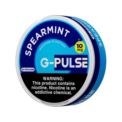 G PULSE NICOTINE POUCH 10MG- SPEARMINT