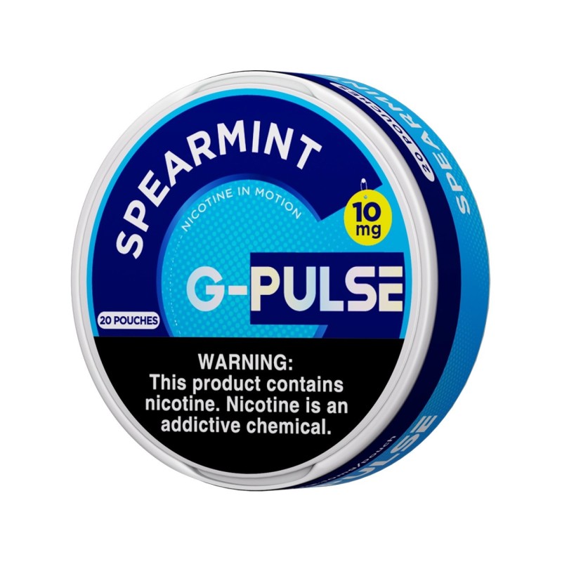 G PULSE NICOTINE POUCH 10MG- SPEARMINT
