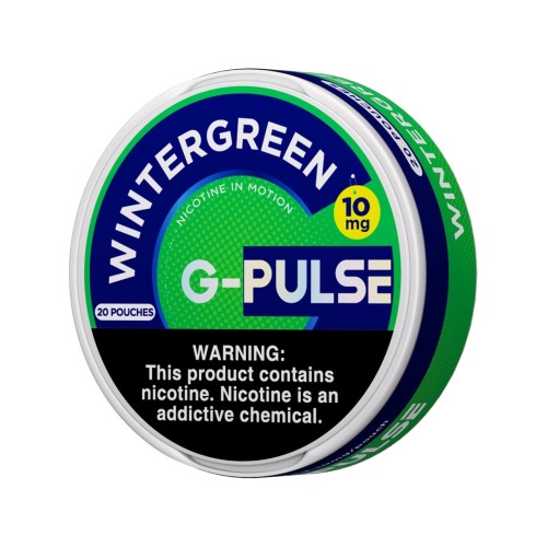 G PULSE NICOTINE POUCH 10MG- WINTERGREEN