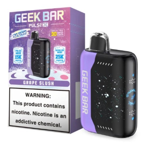 GEEK BAR PULSE X 25000  - GRAPE SLUSH