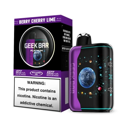 GEEK BAR PULSE X 25000 PLATINUM EDITION- BERRY CHERRY LIME