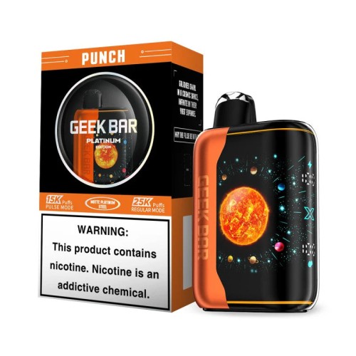 GEEK BAR PULSE X 25000 PLATINUM EDITION- PUNCH