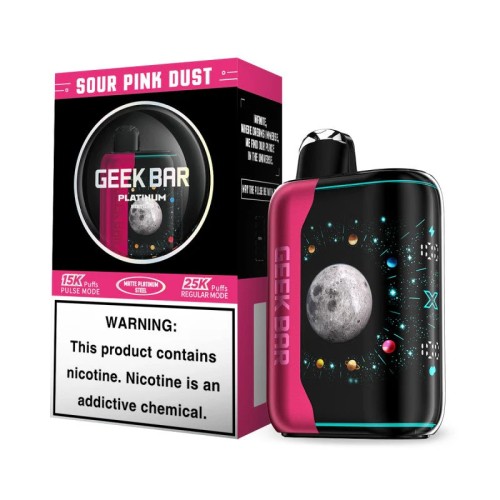 GEEK BAR PULSE X 25000 PLATINUM EDITION- SOUR PINK DUST