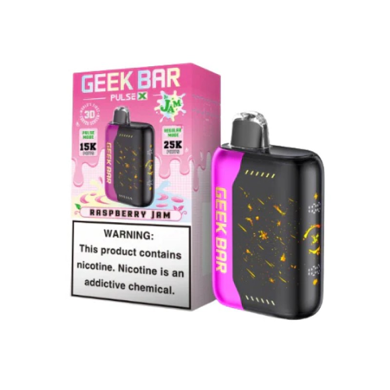 GEEK BAR PULSE X 25000  - RASPBERRY JAM