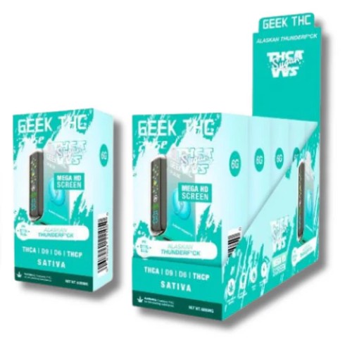 GEEK THC PULSE X 7.5G THC-A SUGAR - ALASKAN THUNDERFUCK (S)