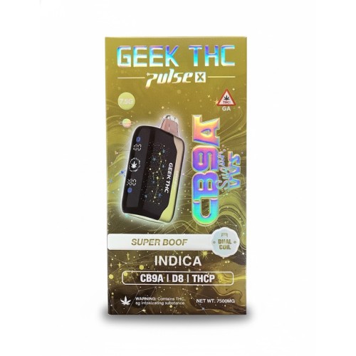 GEEK THC PULSE X 7.5G THC-A SUGAR - SUPER BOOF (I)