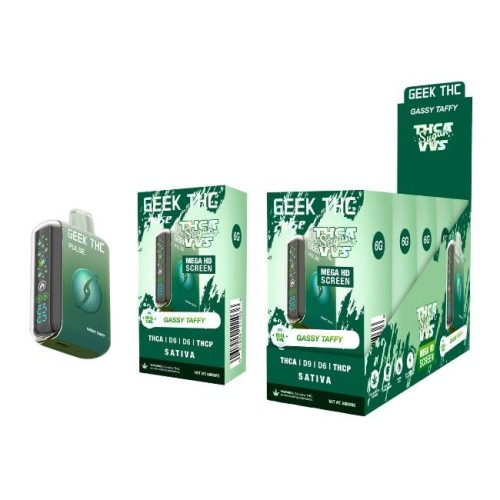 GEEK THC PULSE X 7.5G THC-A SUGAR - GASSY TAFFY (S)