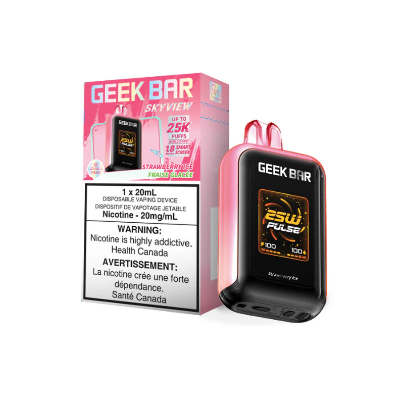 GEEKBAR SKY VIEW 25000- STRAWBERRY ICE