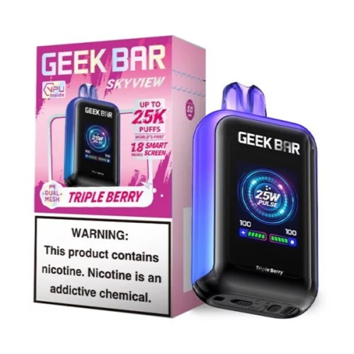 GEEKBAR SKY VIEW 25000- TRIPLE BERRY