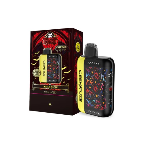 GEEKFUZE VAMPOR THC-P LIVE RESIN DIAMOND 5G DISPOSABLE CREAM SICLE