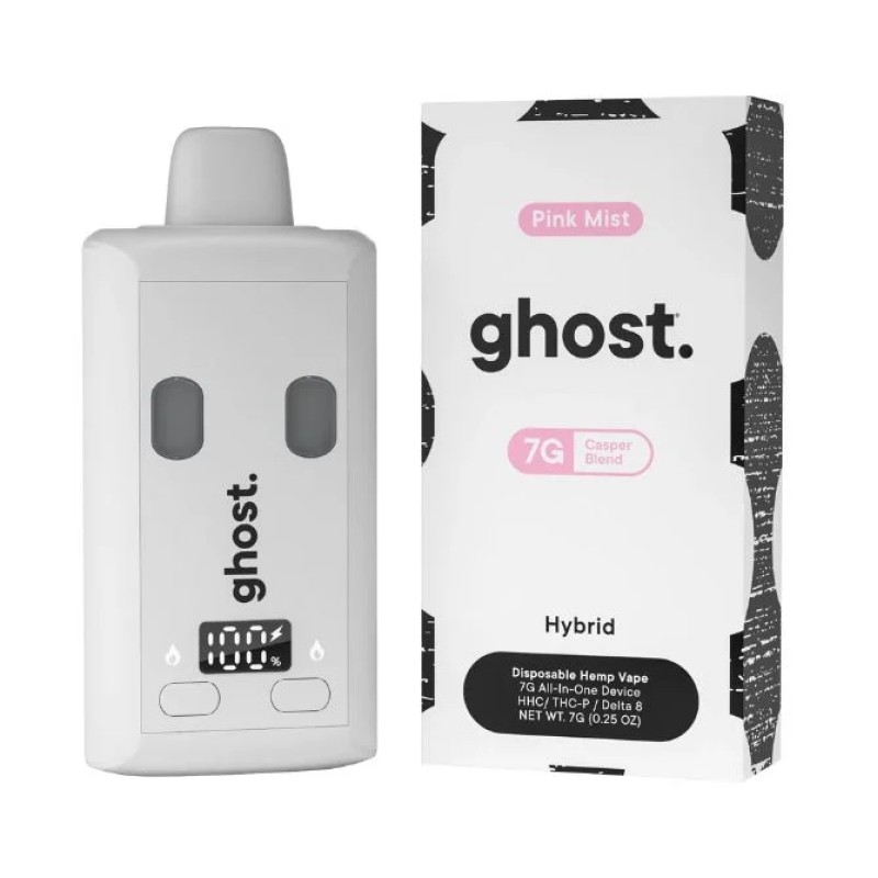 GHOST CASPER BLEND 7G DISPO- PINK MIST (H)