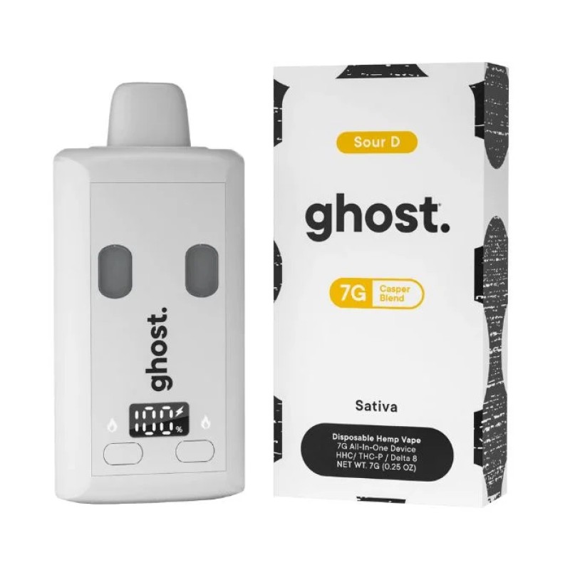GHOST CASPER BLEND 7G DISPO- SOUR D (S)