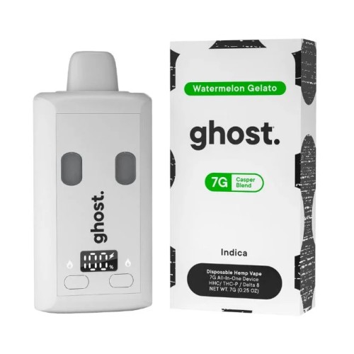 GHOST CASPER BLEND 7G DISPO- WATERMELON GELATO (I)