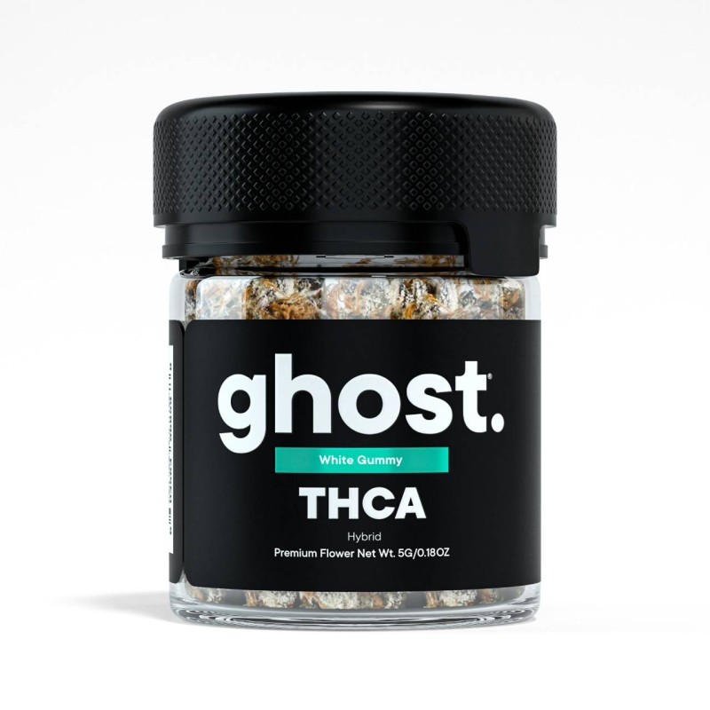 GHOST PREMIUM THC-A 5G FLOWER-WHITE GUMMY (H)