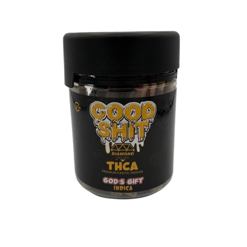 GOOD SHIT 28G THCA PREMIUM EXOTICS FLOWER- FROSTED DONUTZ (H)